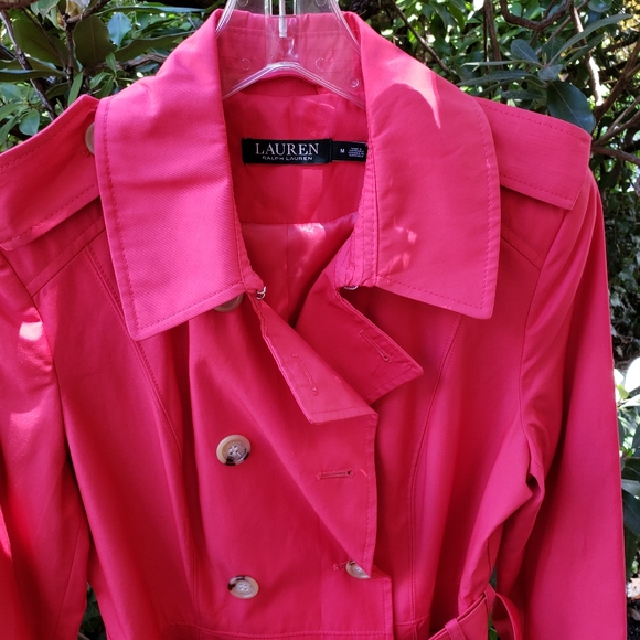 Host Pick 💗 Ralph Lauren Rosewood Trench Coat - Picture 12 of 16